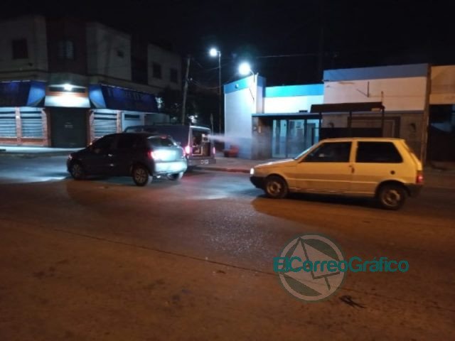 Continuidad de la fumigación preventiva del dengue