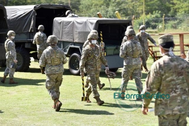 Junto al Ejército se asistieron 3.500 familias de distintos barrios de La Plata