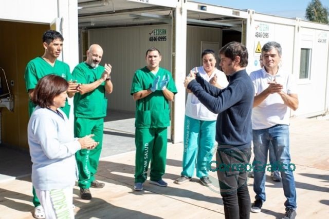 Kicillof en Hurlingham: “Administrar la cuarentena no es flexibilizarla, es focalizarla”