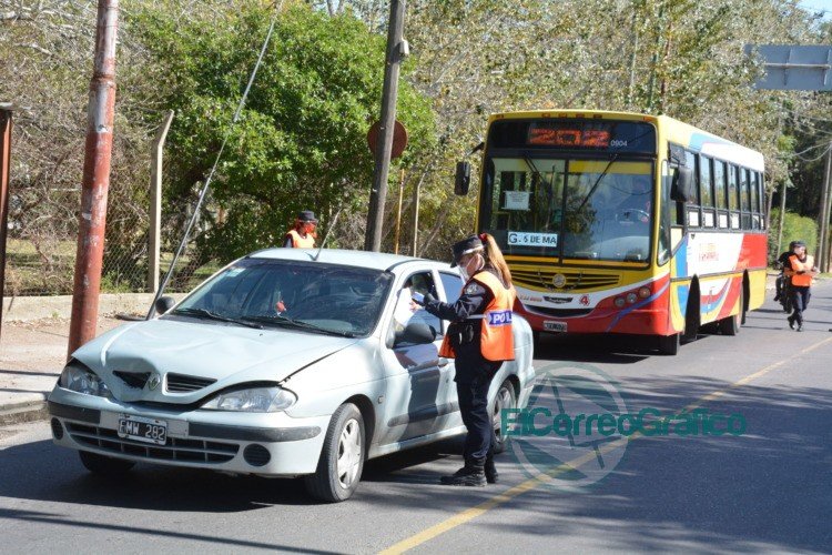 Más operativos de control en los accesos en Berisso