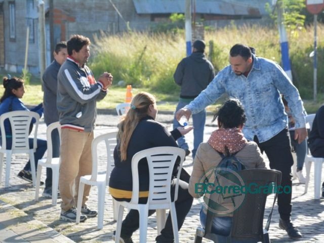 Nuevo operativo de prevención e higiene en el Banco Provincia