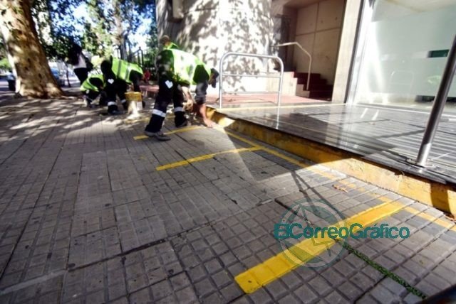 Refuerzan acciones en cajeros automáticos para garantizar el distanciamiento social recomendado Refuerzan acciones en cajeros automáticos para garantizar el distanciamiento social recomendado