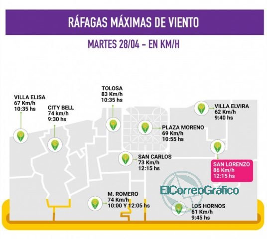 Más de 200 cuadrillas municipales trabajan recogiendo árboles y postes caídos por la tormenta