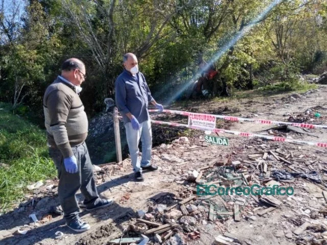 Se efectuó la clausura de un basural tras las denuncias de los vecinos en un medios