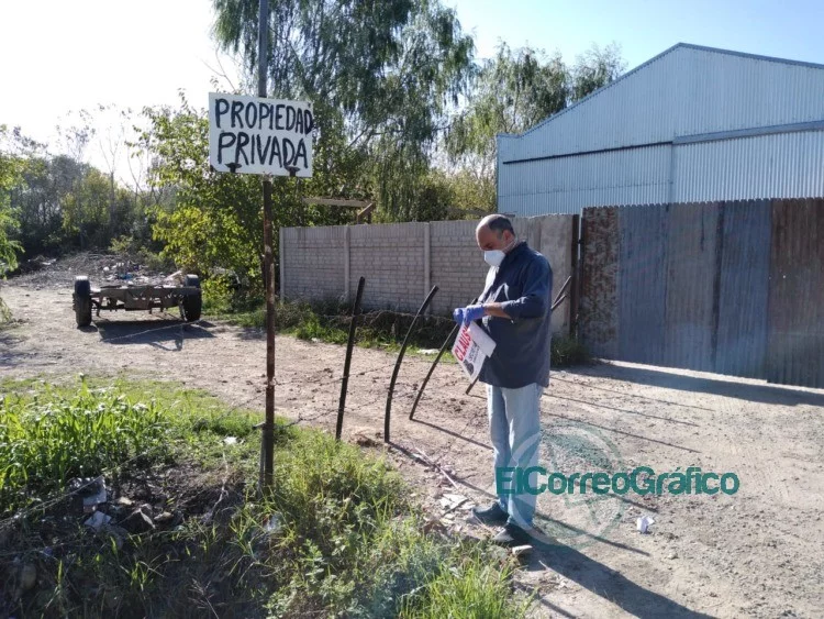 Se efectuó la clausura de un basural tras las denuncias de los vecinos en un medios