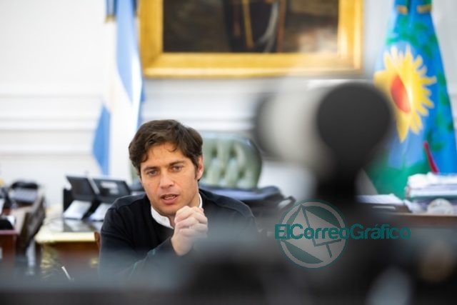 Videoconferencia de Kicillof con intendentes oficialistas