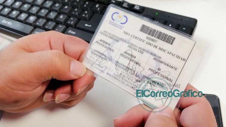 Extensión de tiempo para obtener el Certificado por Discapacidad