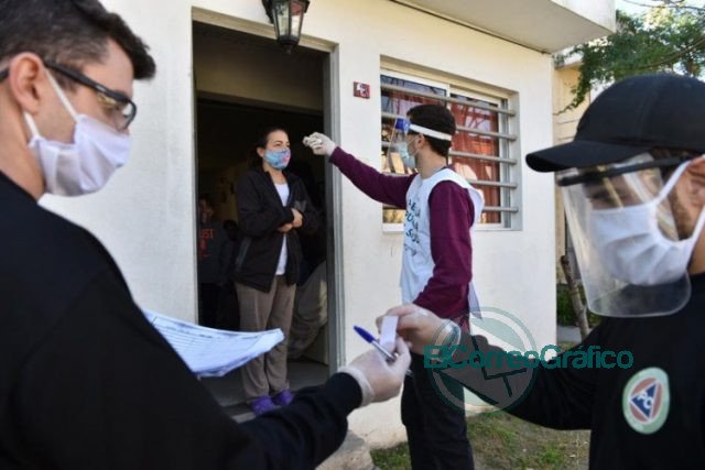 Controles a más de cuatro mil vecinos en barrios populares de La Plata