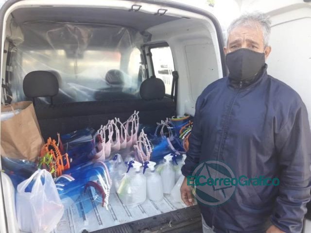 Distribución de insumos sanitarios donados al Municipio