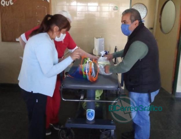 Distribución de insumos sanitarios donados al Municipio