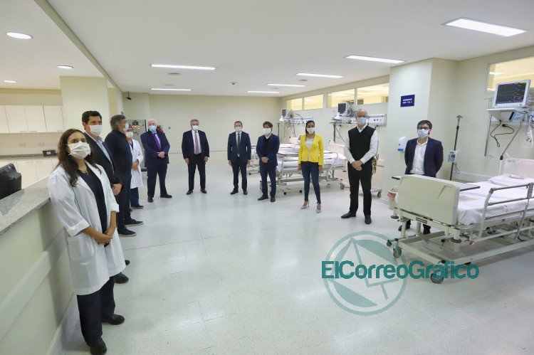 Fernández visitó el Hospital Cuenca Alta de Cañuelas