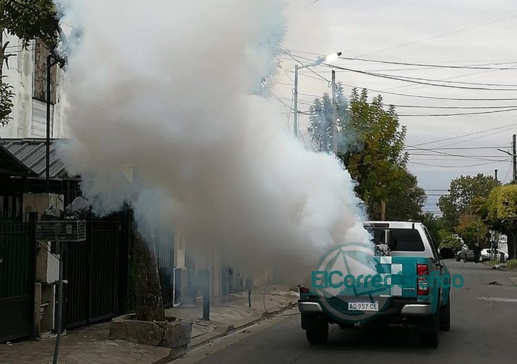 Fumigación y control de foco contra el dengue en La Plata