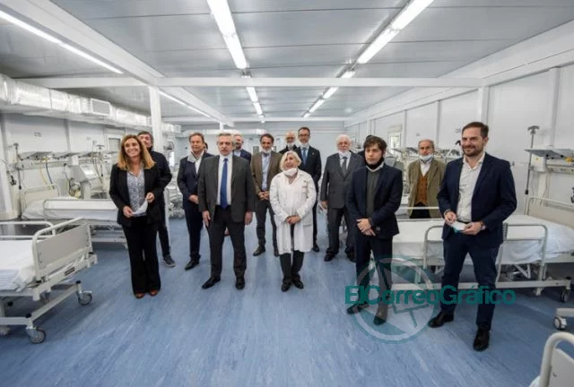 Kicillof acompañó al Presidente en su visita al nuevo Hospital Modular de Almirante Brown Kicillof acompañó al Presidente en su visita al nuevo Hospital Modular de Almirante Brown
