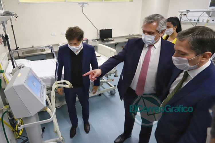 Kicillof participó de la inauguración del Hospital del Bicentenario de Esteban Echeverría