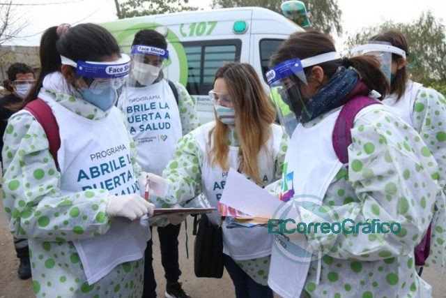 Operativo sanitario para detectar casos sospechosos de COVID-19 en Altos de San Lorenzo