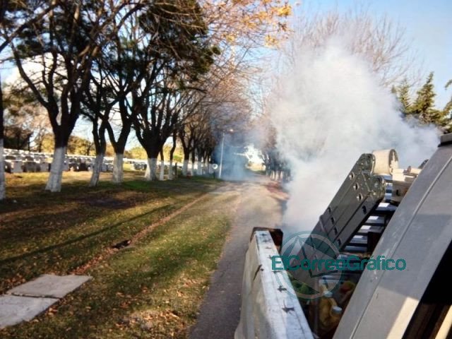 Más fumigación preventiva contra el dengue en Berisso
