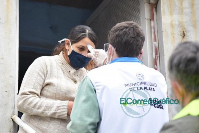 Avanza la búsqueda activa de casos sospechosos de COVID-19 en La Plata
