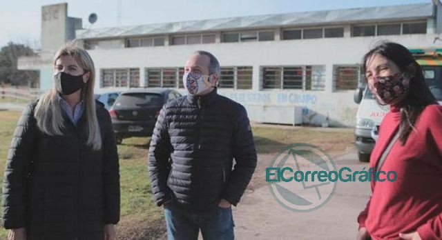Cañuelas: Sabbatella y Fassi participaron de un operativo sociosanitario