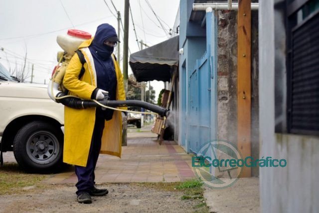 Controles sanitarios en Altos de San Lorenzo para detectar casos sospechosos de COVID-19