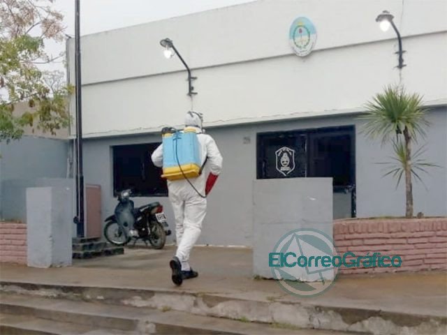Desinfección y fumigación preventiva llevada adelante en Berisso