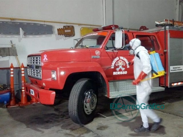 Desinfección y fumigación preventiva llevada adelante en Berisso