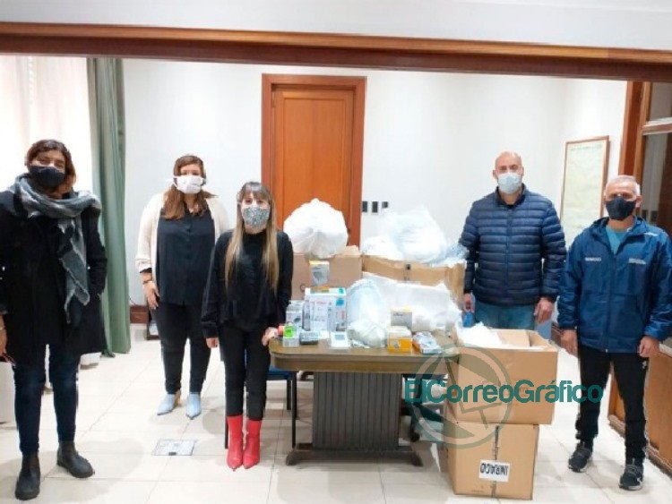 El Puerto La Plata efectuó donación de insumos sanitarios
