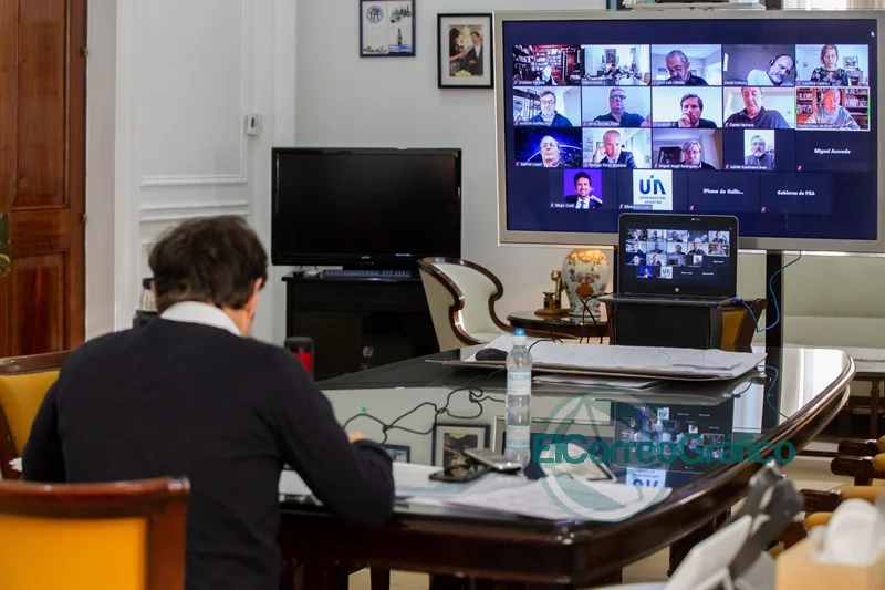 Kicillof mantuvo un encuentro con autoridades de la UIA
