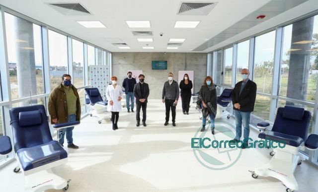 Kicillof participó de la inauguración del Centro Regional de Hemoterapia en Tres de Febrero
