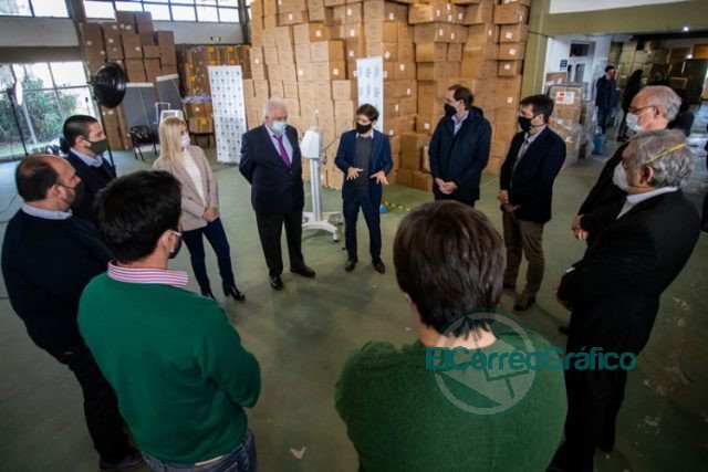 La Provincia entregó más de 200 respiradores a 44 municipios