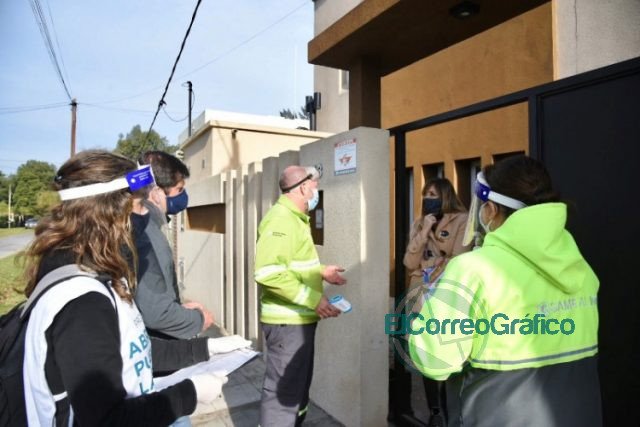 Más controles sanitarios en barrios periféricos platenses