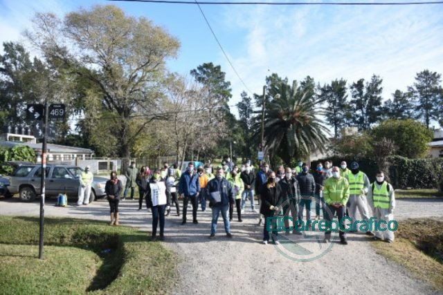 Más controles sanitarios en barrios periféricos platenses