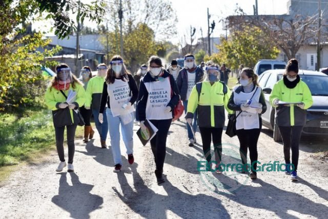 Más de 8 mil controles sintomáticos en barrios populares de La Plata