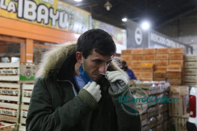 Operativo en el Mercado Regional para detectar COVID-19