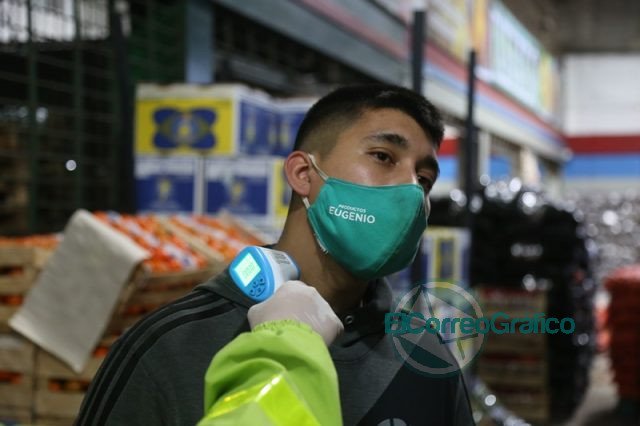Operativo en el Mercado Regional para detectar COVID-19