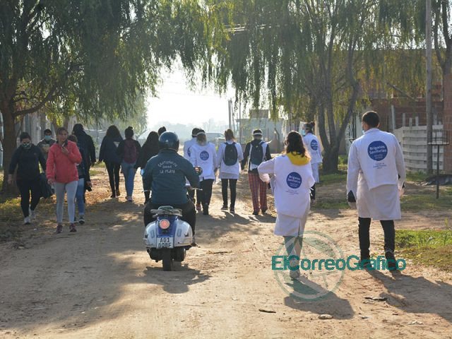 Operativo sanitario en el barrio Nueva Villa Argüello Operativo sanitario en el barrio Nueva Villa Argüello