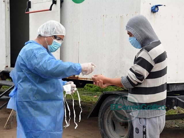 Operativo sanitario en el barrio Nueva Villa Argüello Operativo sanitario en el barrio Nueva Villa Argüello