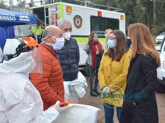 Siguen los paseos de funcionarios por el barrio José Luís Cabezas