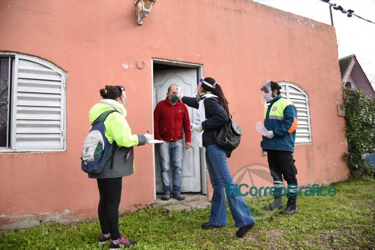 Avanza la búsqueda activa de casos sospechosos de COVID-19 en barrios populares