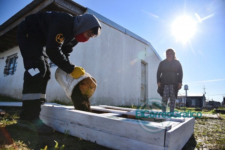 Avanza la instalación de huertas comunitarias en comedores sociales y barrios platenses Avanza la instalación de huertas comunitarias en comedores sociales y barrios platenses