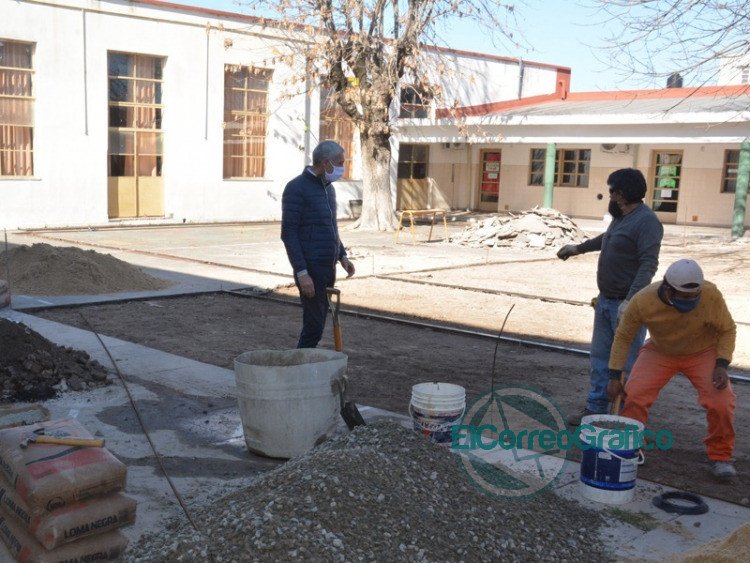Avanzan las obras con el El Fondo de Financiamiento Educativo
