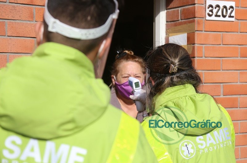Controles sintomáticos a más de 1.600 vecinos en Olmos