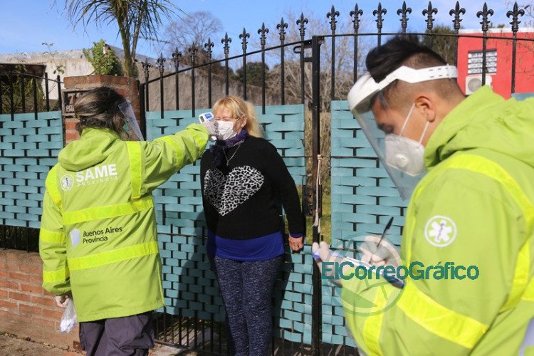 Controles sintomáticos a más de 1.600 vecinos en Olmos