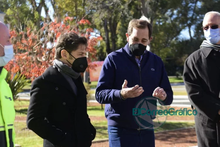 Garro y Kicillof recorrieron el Centro de Atención Intermedia de la República de los Niños
