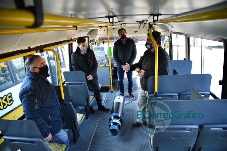 Instalan dispositivos para medir la temperatura de los pasajeros en el transporte público Instalan dispositivos para medir la temperatura de los pasajeros en el transporte público