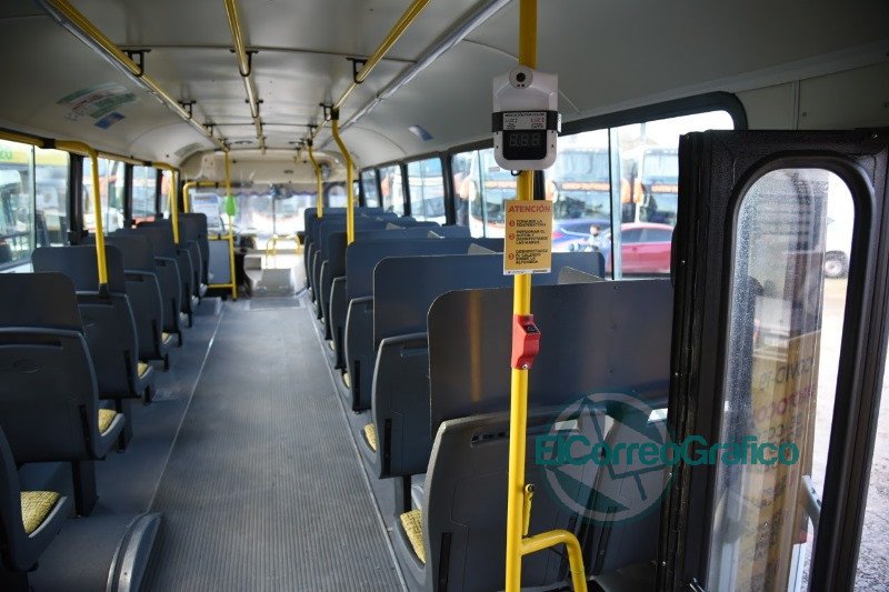 Instalan dispositivos para medir la temperatura de los pasajeros en el transporte público Instalan dispositivos para medir la temperatura de los pasajeros en el transporte público