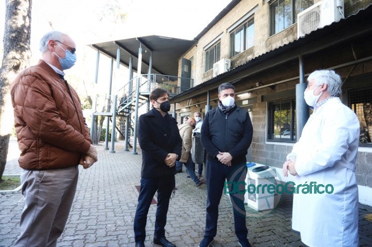 Kicillof entregó respiradores para Vicente López