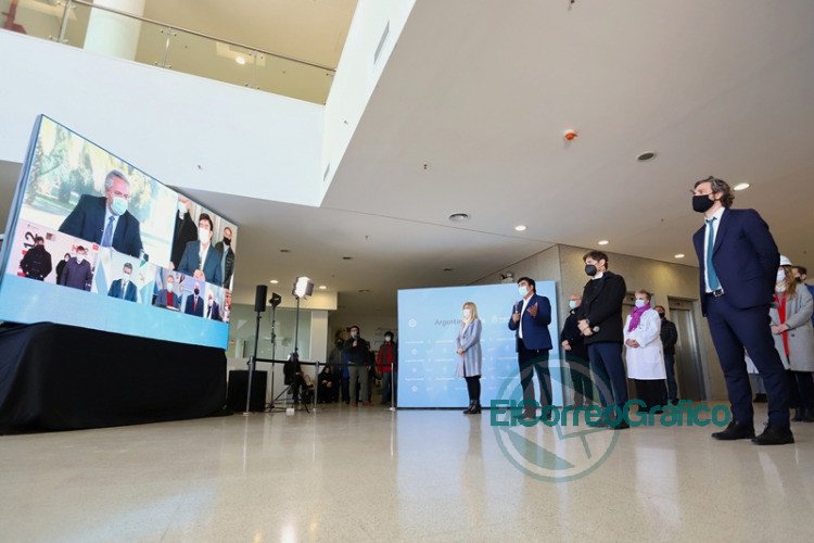 Kicillof participó de la inauguración del Hospital Doctor René Favaloro en La Matanza