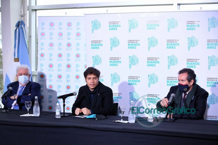 Kicillof presentó un programa para la atención de pacientes leves de COVID en albergues extrahospitalarios