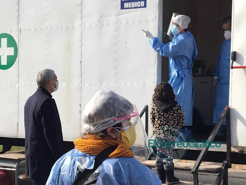 Operativo Detectar en el asentamiento del Barrio Obrero