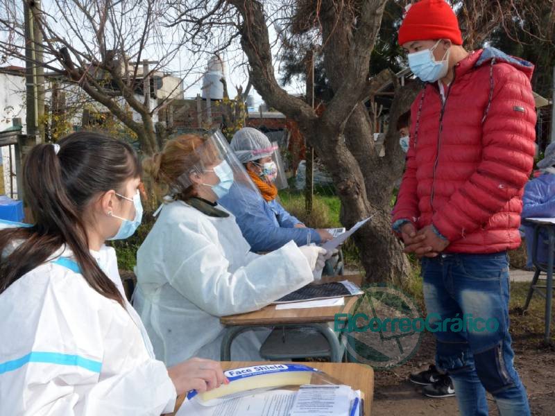 Operativo "Detectar" en los barrios Mocoví, Provincianos y Villa Roca
